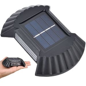 Luminaria Solar Parede Led Spot Arandela Iluminaçao