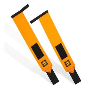 Munhequeira Elástica Edição Neon Wrist Wrap Laranja