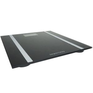 Balança Corporal Digital Bioimpedância Até 180 Kg Preto
