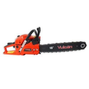 Motosserra A Gasolina Profissional 2 Tempos 55cc 3hp Sabre 18'' Vsl550 Vulcan Ferramentas Laranja