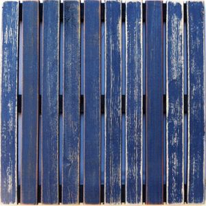 Deck Colorido Painel Ms Pátina 50x50cm Isabela Revestimentos Azul
