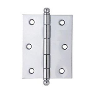 Dobradiça Mgm 3 Unidades 3,5x2.1/4 Polegadas com Parafusos Zincado