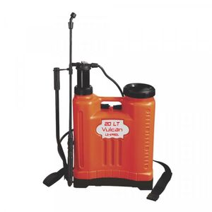 Pulverizador Costal Manual Com Gaxeta Siliconada 20l Vp20l Vulcan Ferramentas Laranja