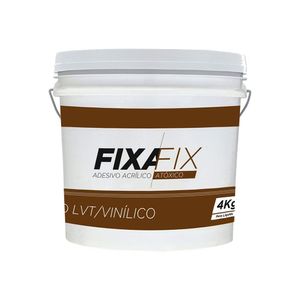 Cola Para Piso Vinílico 4kg Fixa Fix Bello Piso Branco