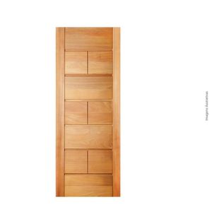 Folha De Porta 210x60cm Tauari Franca Mapaf Marrom-claro