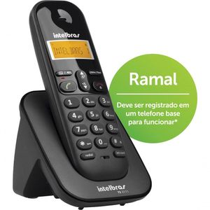 Ramal P/ Telefone Sem Fio Digital C/ Identificador De Chamad