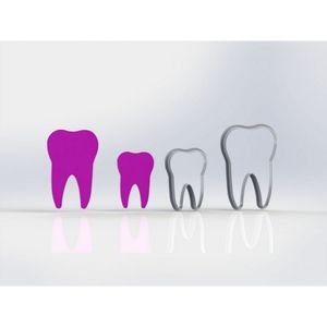 Cortador Kit Dentes Tamanho 7Cm