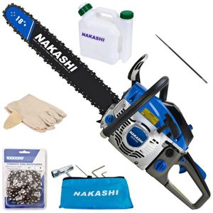 Motosserra Nakashi Ncs500 2T 49,3Cc Robusta Com Vela Ngk