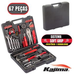 Maleta De Ferramentas Kajima Jfh67p C/ 67 Peças
