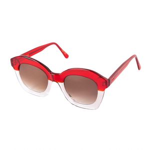 Óculos Solar Modelo Copacabana Vermelho Com Cristal
