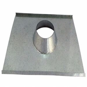 Rufo Colarinho De Telhado Galvanizado Chaminé 115Mm Diâmetro