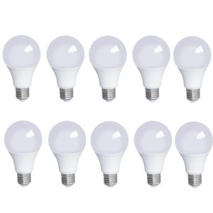 Kit 10 Lâmpadas Led Bulbo 9w 3000k (branco Quente)