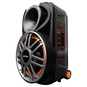 Caixa Amplificada Lca15 Bluetooth 900 Watts Lenoxx Preto Bivolt