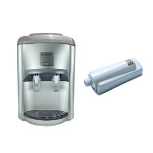 Kit Purificador De água Refrigerado Compressor E Filtro De Reposição Latina Prata 127v