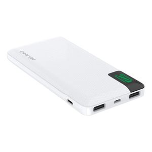Carregador Portátil 10.000 Mah Branco