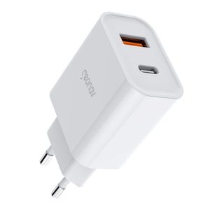 Carregador Super Power Duo Ultrarrápido Power Delivery 20W Quickcharge 18W