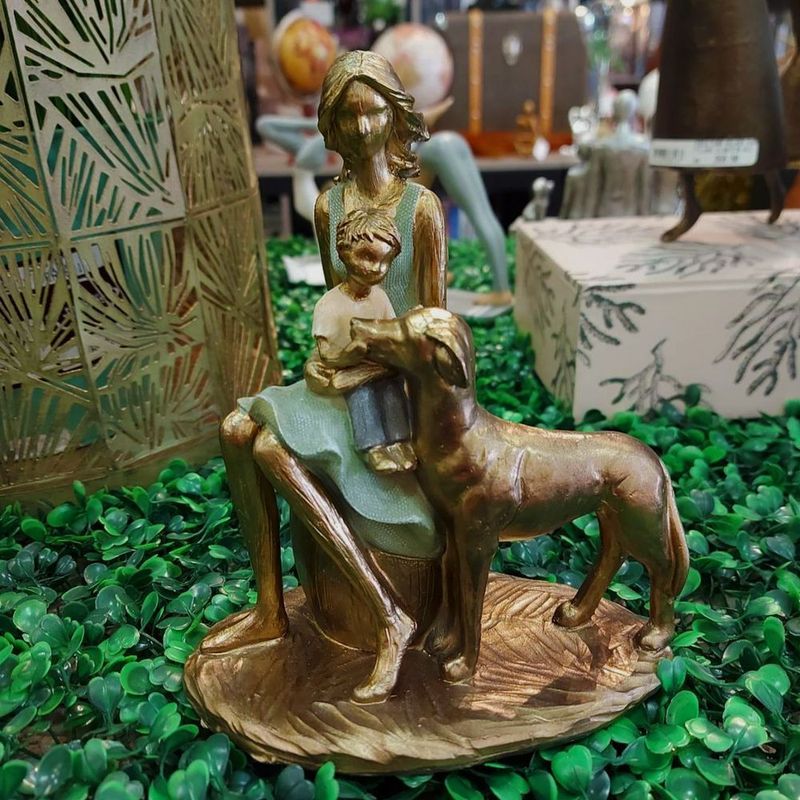 Decoração Peças De Xadrez Rei Rainha E Cavalo Escultura Médi