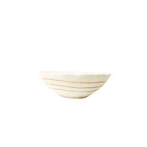 Bowl De Porcelana Com Listras Wish Home Glass