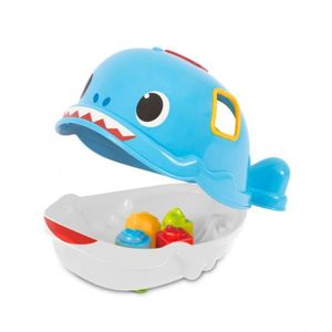 Tubarão Brinquedo Interativo Infantil Bebê Didático Colorido