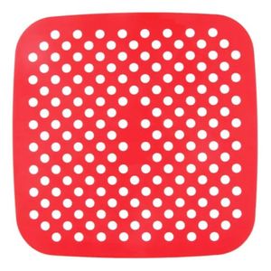 Forro Tapete Protetor Silicone Fritadeira Quadrado Air Fryer