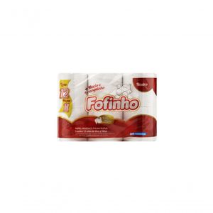 Papel Higiênico Fofinho Folha Dupla - C/12 Rolos