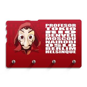 Porta Chaves De Parede Geek Em Madeira Mdf