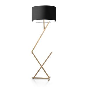 Abajur De Chão Luminária Bali Cúpula Pedestal Piso Pés De Ferro