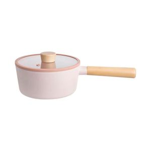 Fika - Panela 18cm/1,6l - Indução, Neoflam, Cor Rosa, Alumínio Injetado Com Revestimento Cerâmico