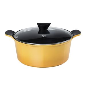 Caçarola Neoflam Venn Aluminio Injetado Amarela 20Cm 2,4L