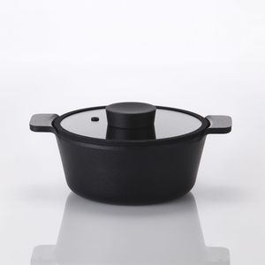 Caçarola 20Cm Neoflam Vulkan Aluminio Injetado Indução Preto
