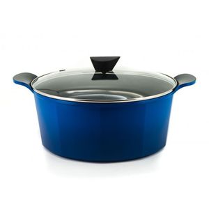 Caçarola Neoflam Venn Aluminio Injetado Azul 28Cm 6,3L