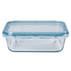 Pote De Vidro 1500ml Retangular Neoflam Transparente