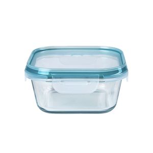 Pote De Vidro 320ml Quadrado Neoflam Transparente
