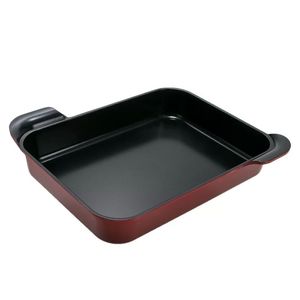 Assadeira Grande Neoflam Aluminio Vermelha - 44Cm/6,0L
