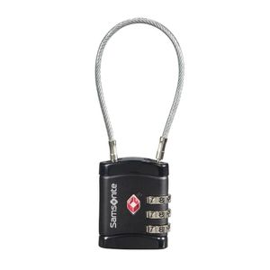 Trava De Segurança 3 Dígitos Samsonite Tsa Preto