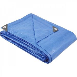 Lona de Polietileno Azul 7 m X 4 m Vonder Azul Escuro