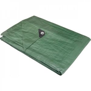 Lona de Polietileno Verde 5 M X 3 M Vonder Verde