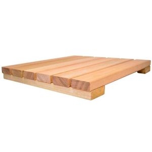 Kit Deck de Madeira Modular Isabela 30cmx30cm com 20 Placas Eucalipto