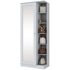 Sapateira Duetto 1 Porta Henn Branco