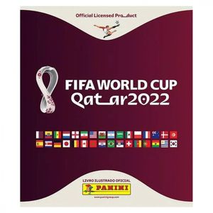 Livro Copa Do Mundo Qtar 2022 álbum Brochura Cores Diversas