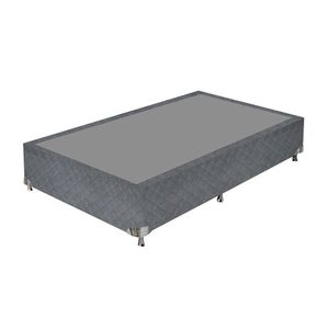 Base Box Gazin Poliéster 79x198cm Cinza