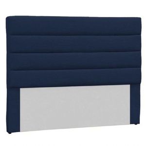 Cabeceira King Estofada Berlim Suede Azul Marinho -m&f Decor