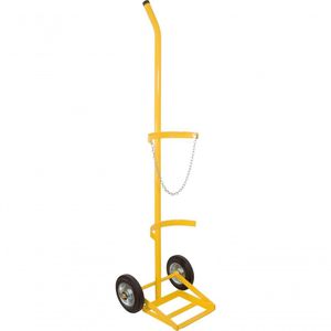 Carrinho Para Transportar Cilindro Simples Roda Borracha Mac