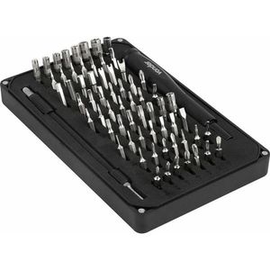 Jogo Bits Ponteira Crv Com 66 Peças Precisao Vonder