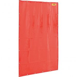 Cortina Para Solda 1,22x1,78 Laranja Sem Suporte Vonder