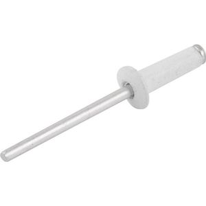 Rebite Alumínio Branco 4,0x12,0 Com 100 Peças - Nove54