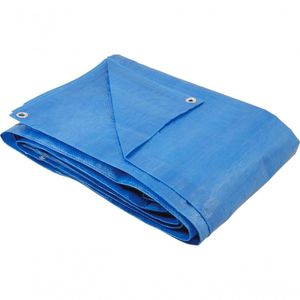 Lona Polietileno 5X5M Azul 100 Micras Leve - Nove54