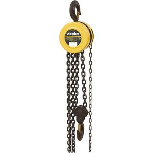 Talha Manual 1,0 Ton Elev 5,0 M - Vonder
