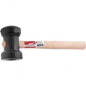 Martelo Borracha 80Mm Preto - Nove54