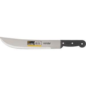 Facão Para Mato 10" Aço Carbono Cabo Plástico - Vonder